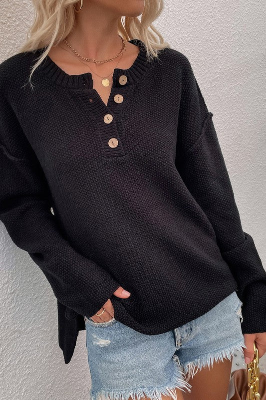 Kate Henley Black Sweater