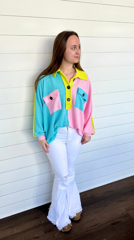 Malibu Colorblock Pullover