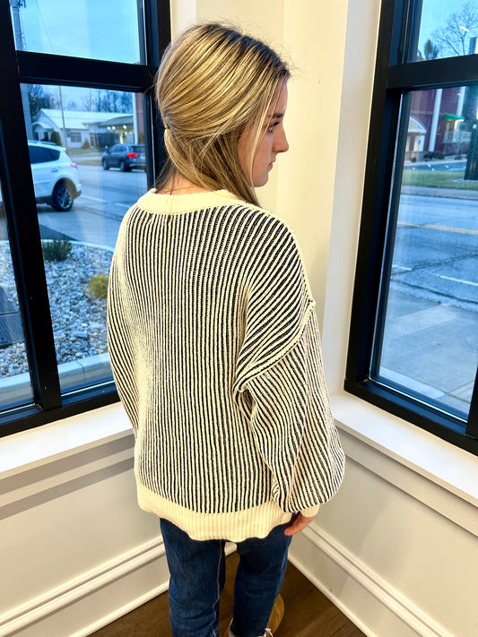 Macy Super Soft Striped Sweater