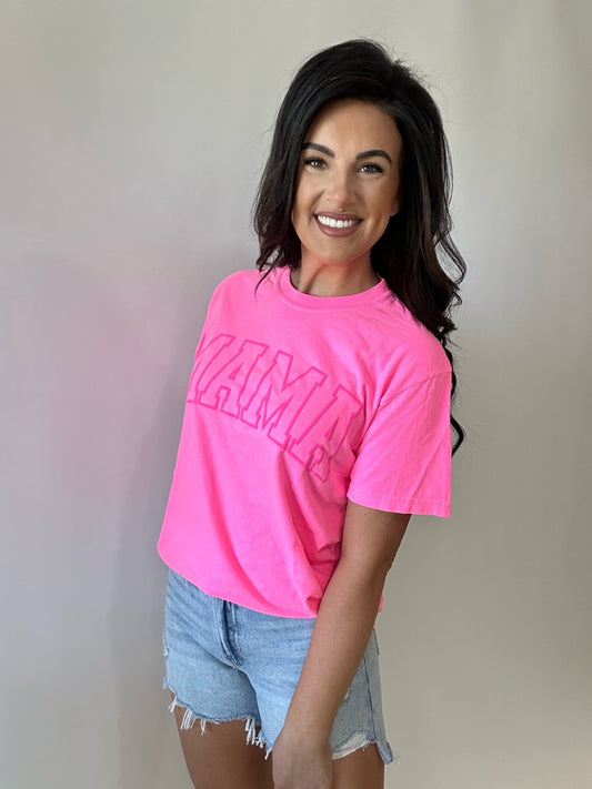 Hot Pink MAMA Tee