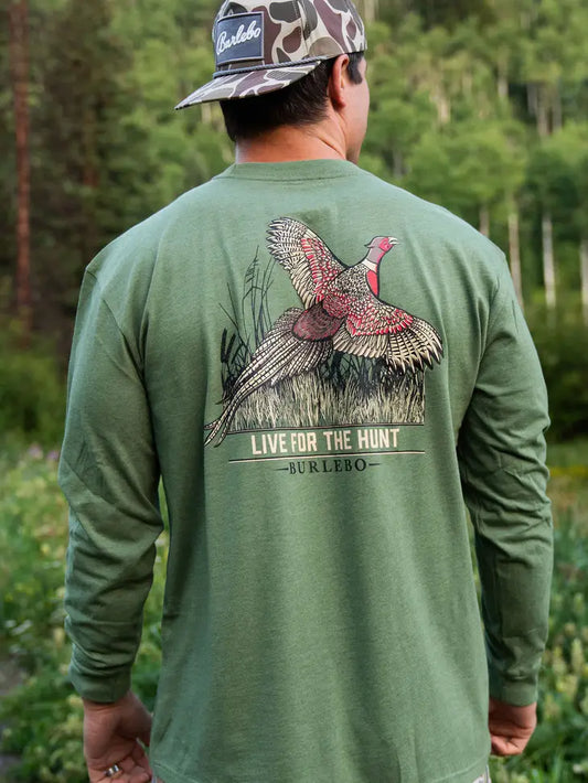 Live for the Hunt Mens Long Sleeve