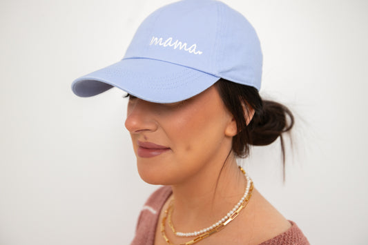 Baby Blue MAMA Hat